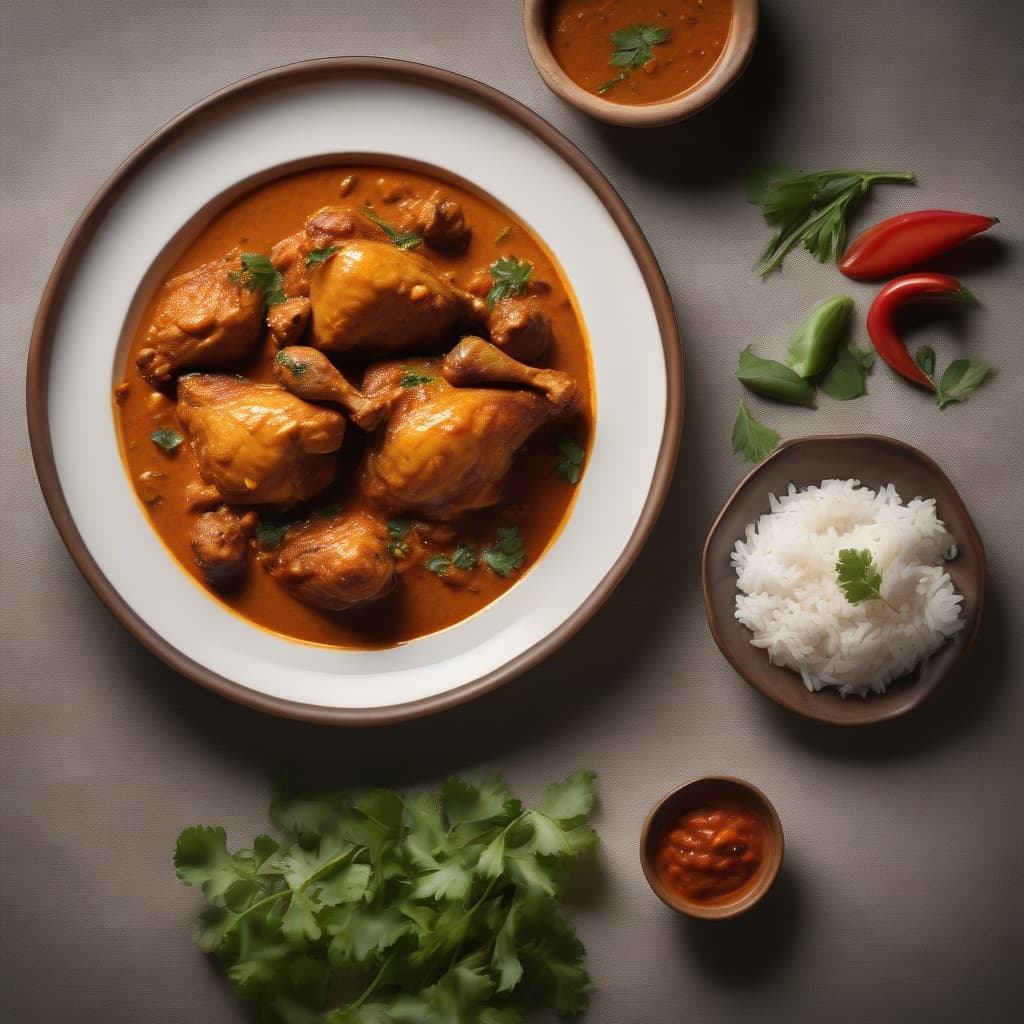 54. Chicken Madras