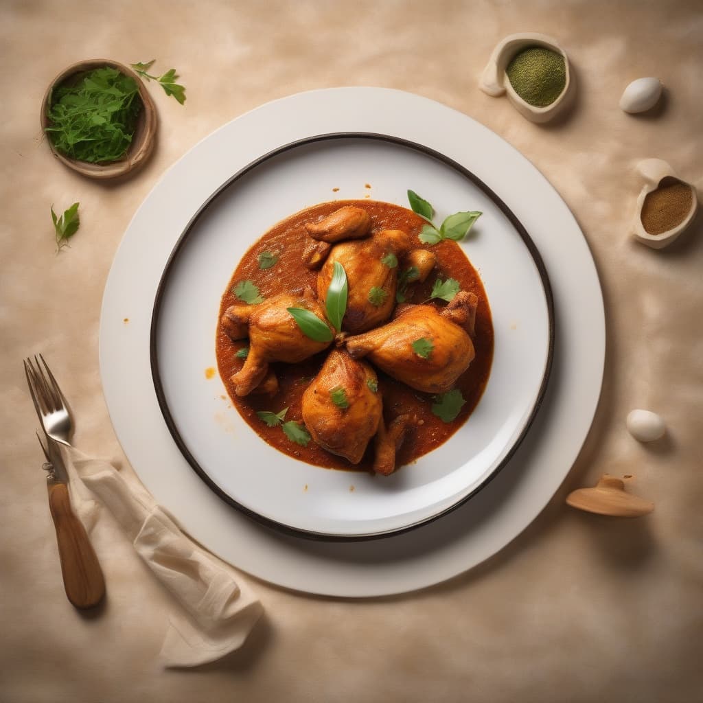 59. Chicken Hara Masala