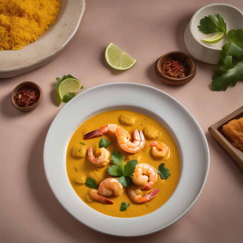 76. Shrimp Korma