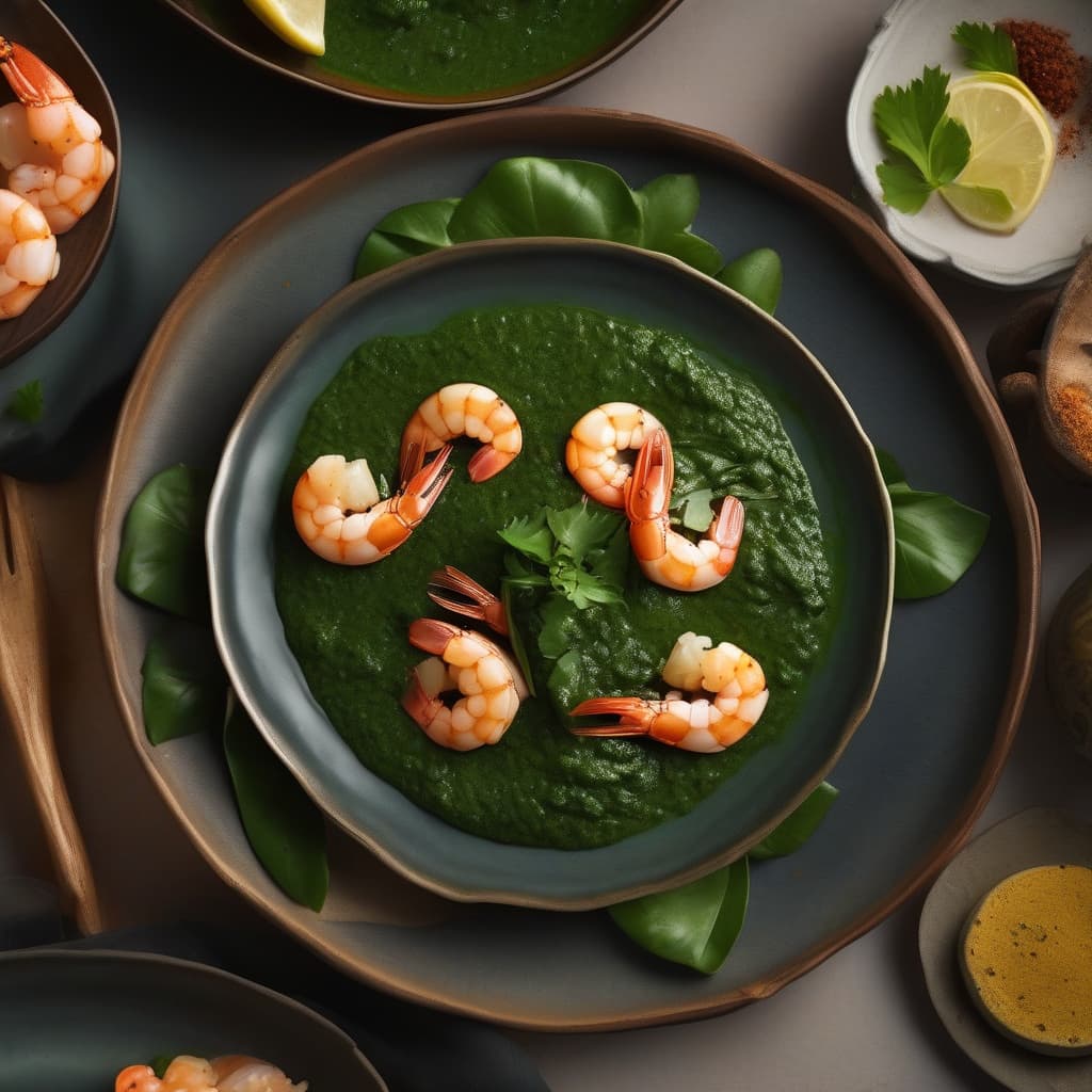 78. Shrimp Saag