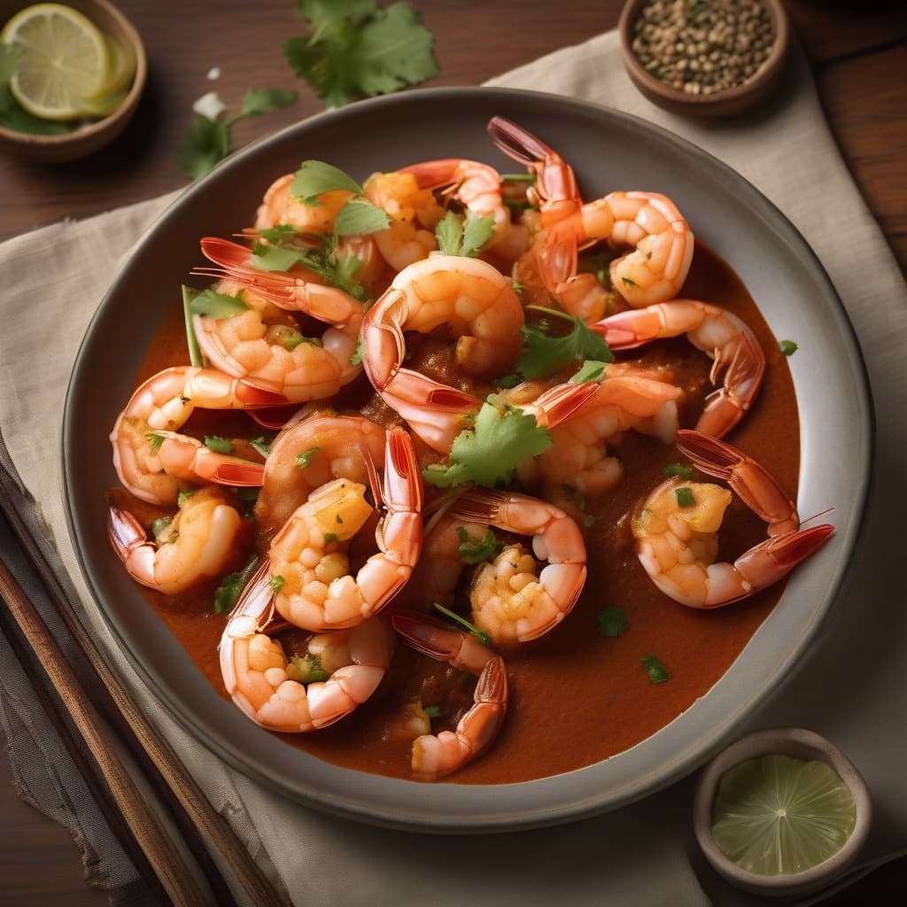 74. Shrimp Masala
