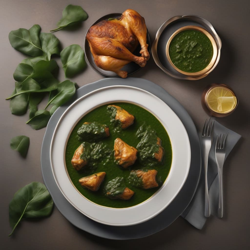 58. Chicken Saag