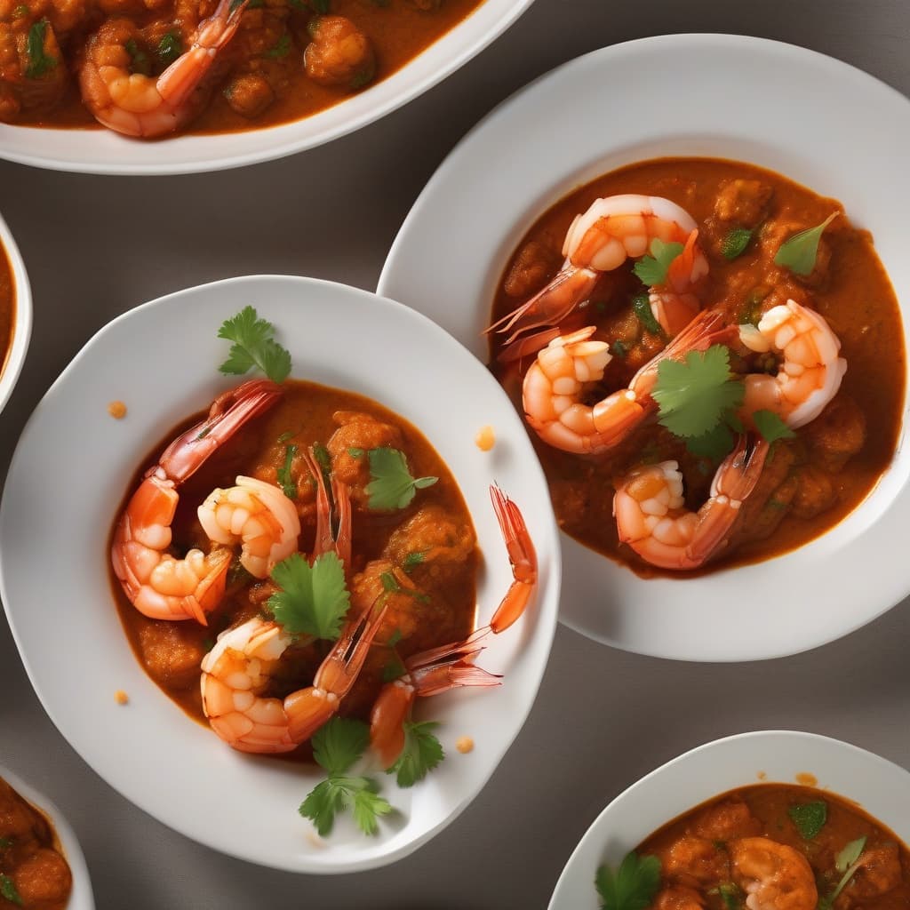 77. Shrimp Bhuna