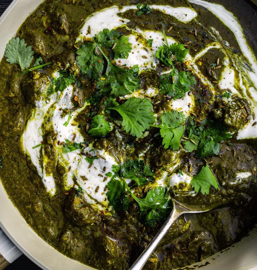 63. Lamb Saag - Masala Bites Indian Restaurant